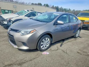 2016 TOYOTA COROLLA