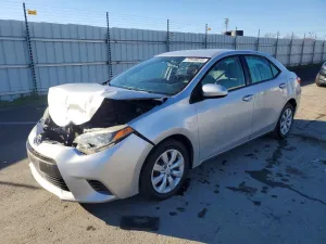 2016 TOYOTA COROLLA