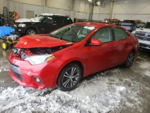 2016 TOYOTA COROLLA