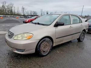 2003 TOYOTA COROLLA
